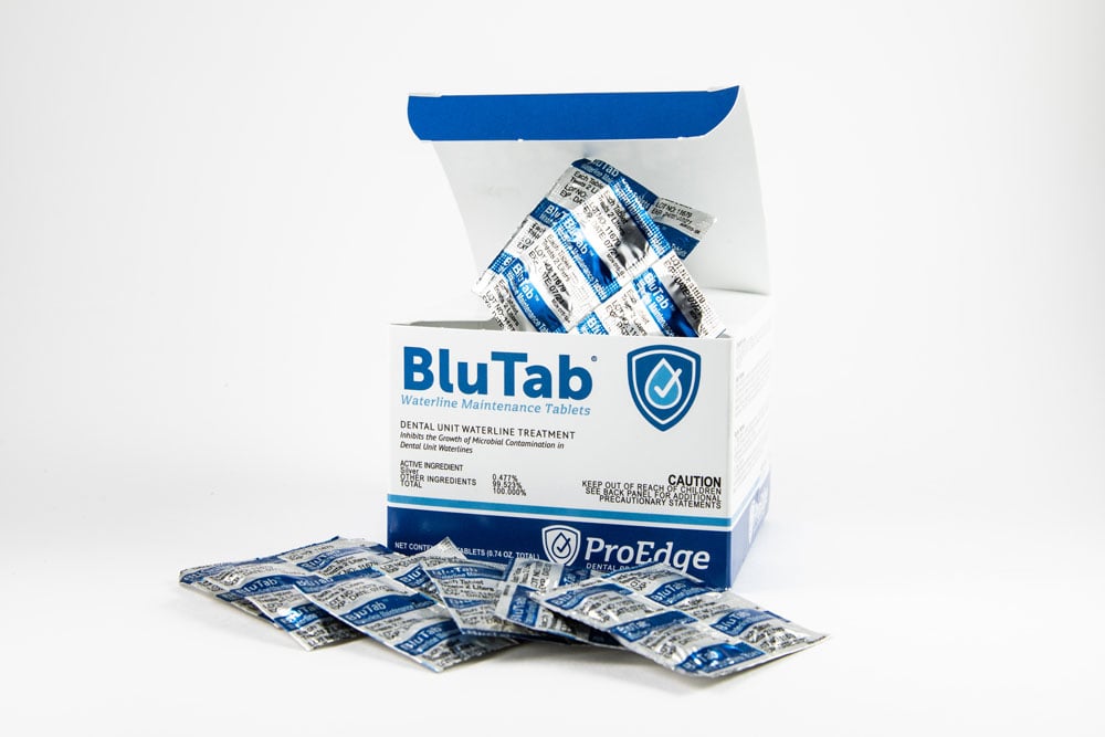 BluTab Dental Unit Waterline Maintenance Tablets BluTab Dental Unit Waterline Maintenance Tablets